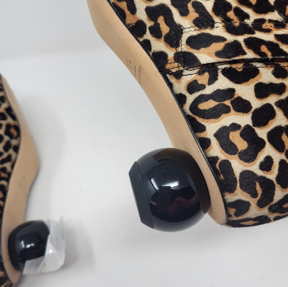 Kate Spade Sydney Leopard Print Calf Hair‎ Ankle Boots Booties 7.5 B - Picture 8 of 10